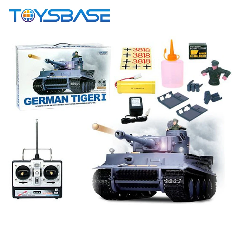 Heng Long 1 16 Scale Tiger Tank - RC Model with ABS Plastic