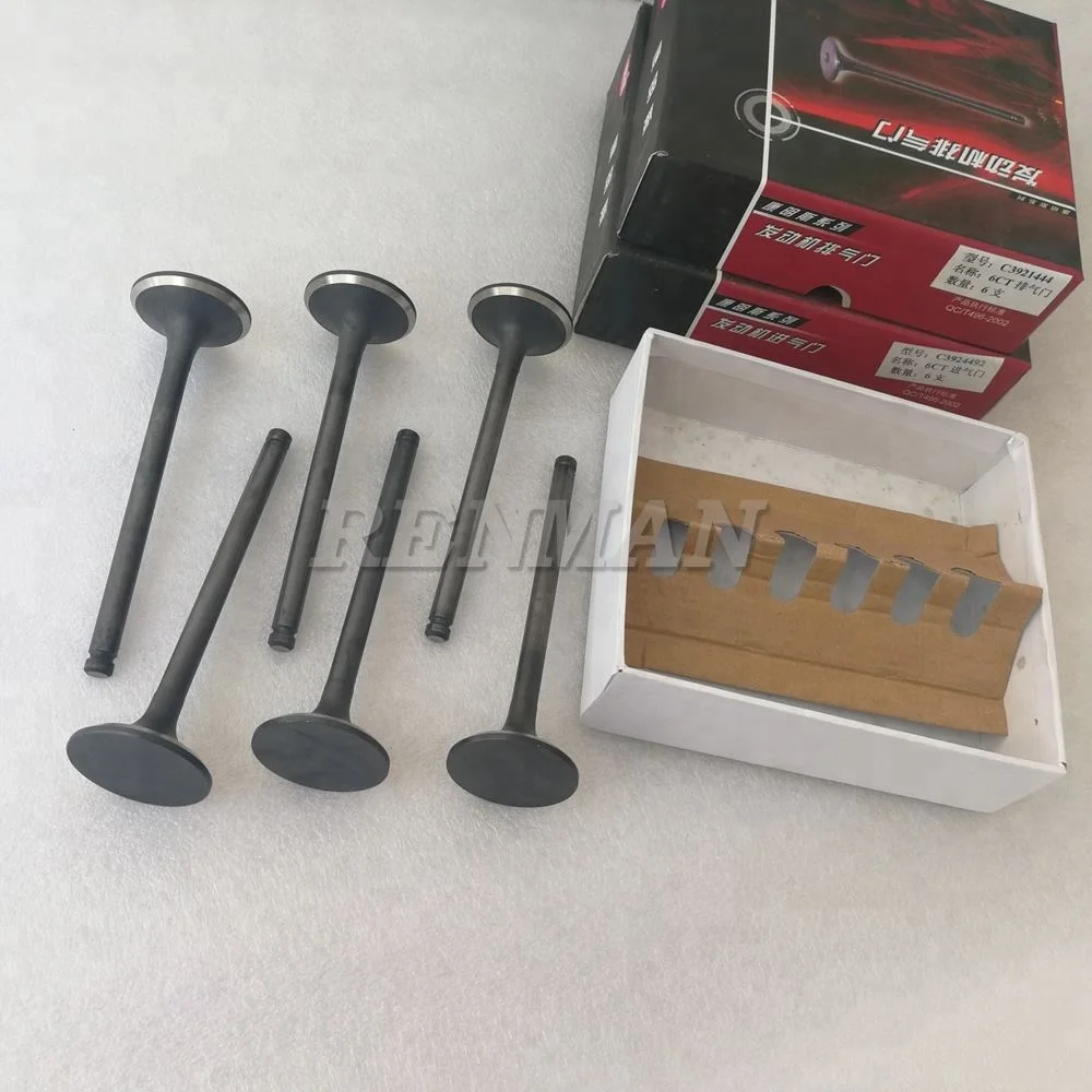 Wholesale Cummins 6CT Intake Exhaust Valve 3924492 3921444 3902253 