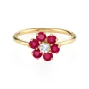 18k gold red