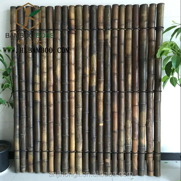 New Style Design Popular High Quality Outdoor Bamboo Panel Dark Party Bamboo Fence