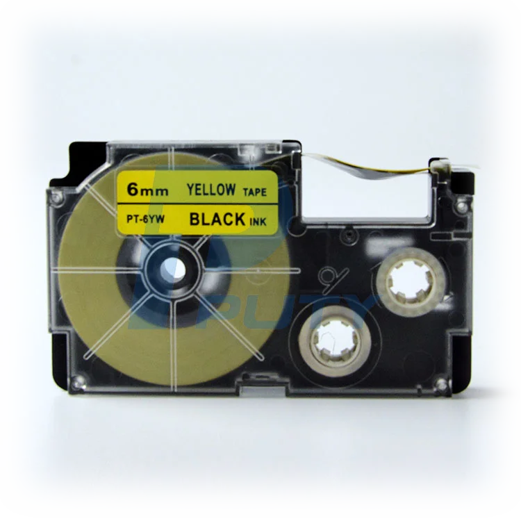 Compatible Tapes 12mm Black on Yellow for EZ Label Printer