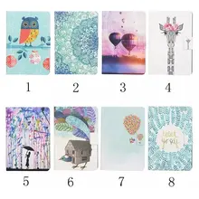 For Samsung Galaxy Tab A 9.7 Case, Ultra Slim Smart Cover Stand Cartoon Leather Case For Samsung Galaxy Tab A SM-T550 Tablet