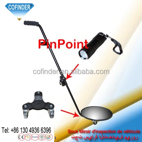 Зеркало для поиска под автомобилем Cofinder Factory V3, детектор взрывоопасных веществ с функцией ночного видения