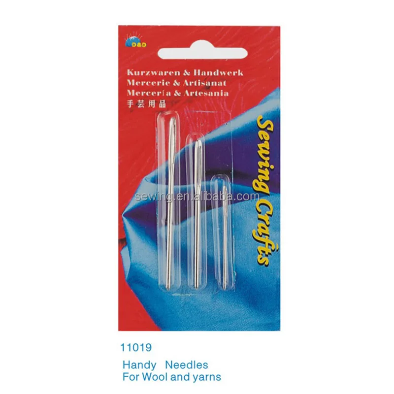 D&d Hand Sewing Needles For Wool And Yarns Assorted Needles Nickel Free