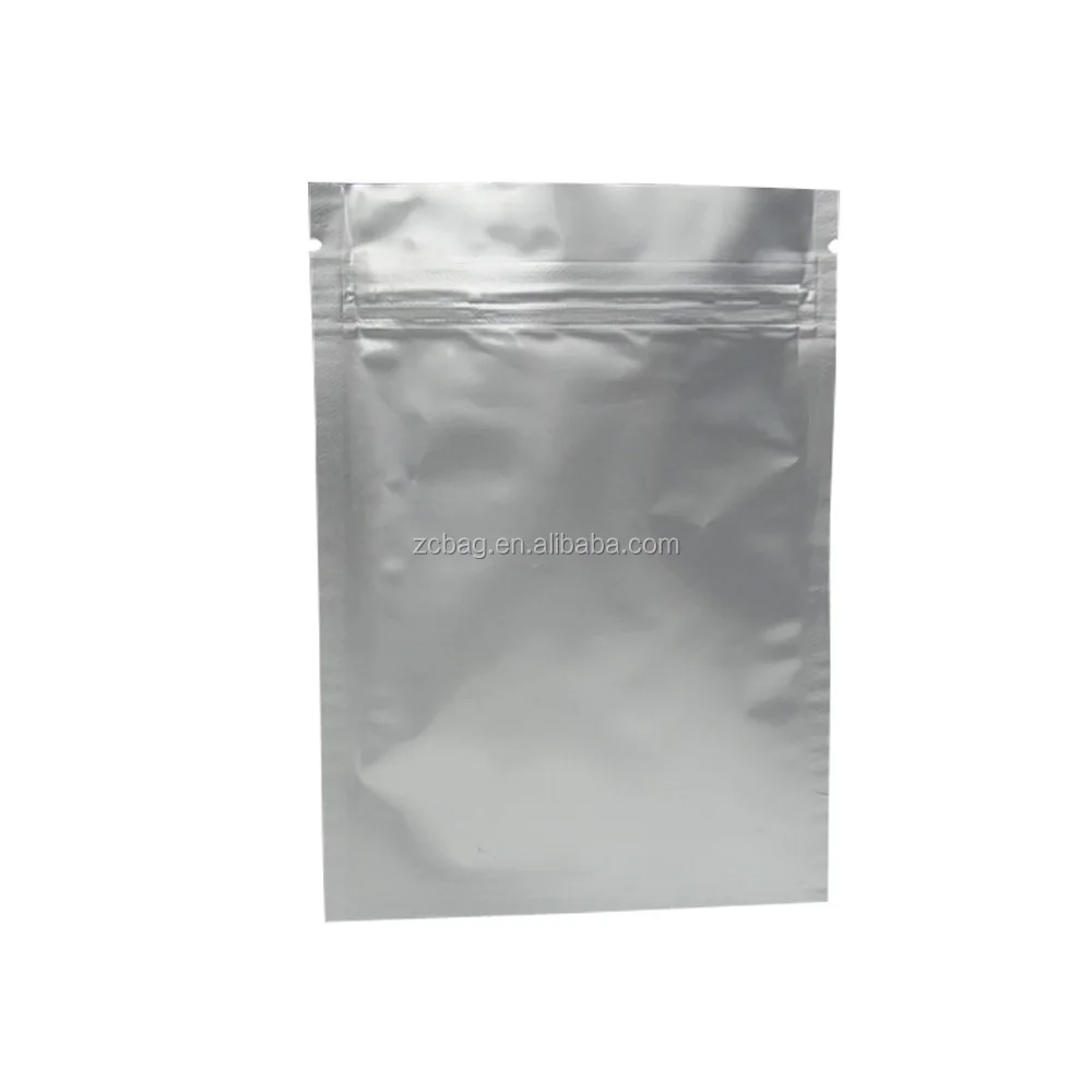 卸売500g無地アルミホイルジッパー付きレトルトパウチ無菌真空冷凍