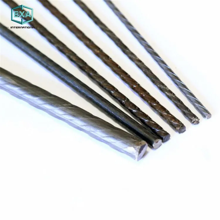Low Relaxation High Tension 4.0mm To 10mm Pain Wires Prestressed