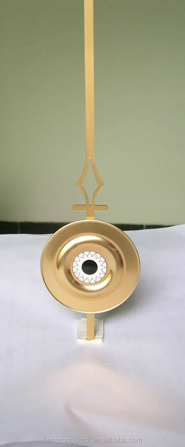 Rotating Clock Pendulum Pendulum bob Gold Black White Silver Rod and Bobs