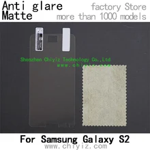 matte anti glare screen protector protective film for Samsung Galaxy S2 / S II / S2 Plus / S II Plus i9100 i9105
