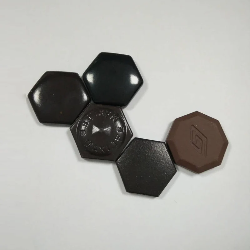 Round Shape and Hexagon Shape Germanium Tourmaline Stone for Massage