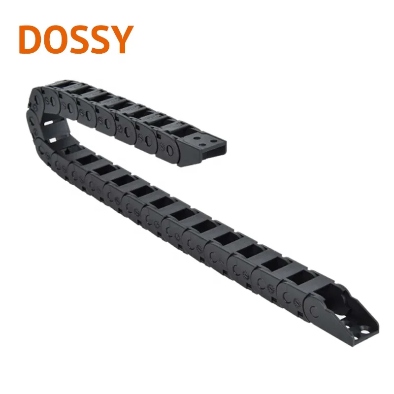 10*11mm Series Outside Openable Plastic Cable Chain Bridge Protective Drag Chain PA66 Wire Carrier