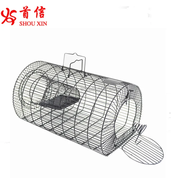 Iron Metal Wire Multi Live Catch Rat Rodent Cage Effective Mouse Trap