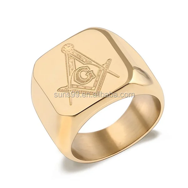 Shop Our Collection of Masonic Rings Stainless Steel