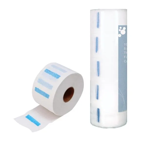 Factory Cheap Direct Barber Cheap Hairdressing Cutting Neck Paper Ruffles Roll Tissues