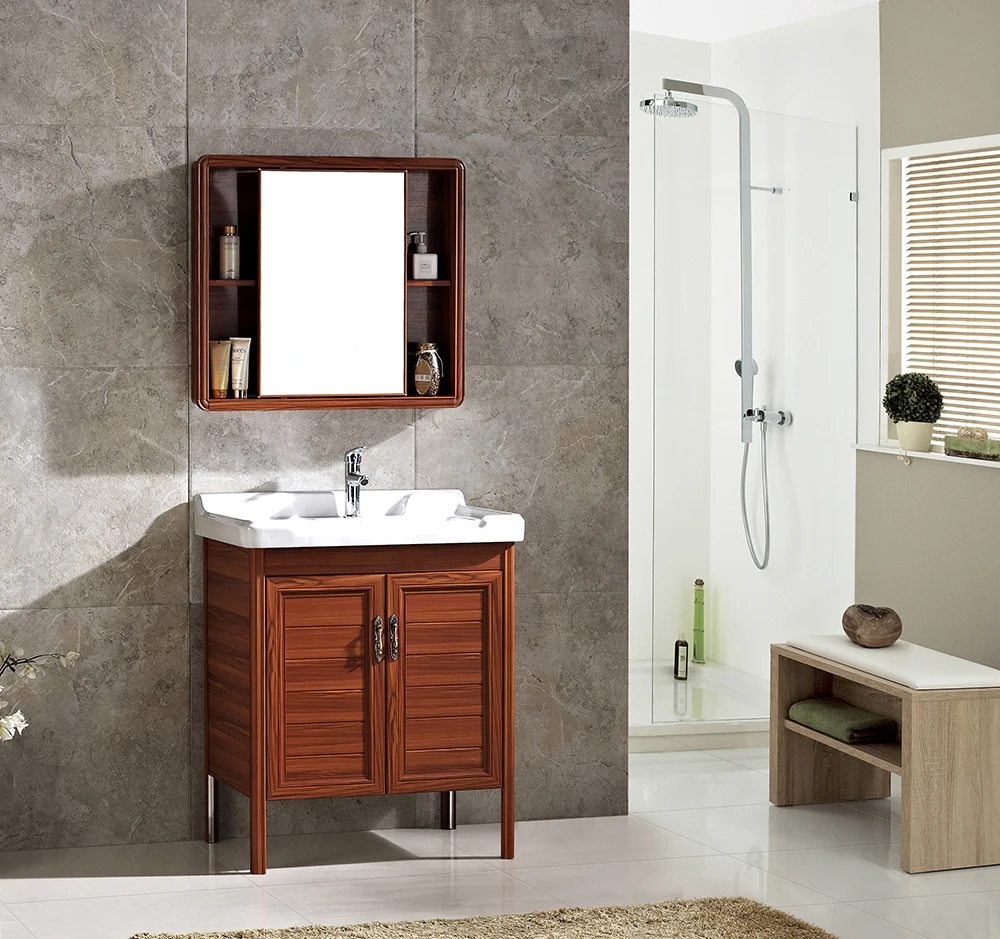Factory Direct Modern Aluminum Bathroom Vanity Cabinet Restaurant
