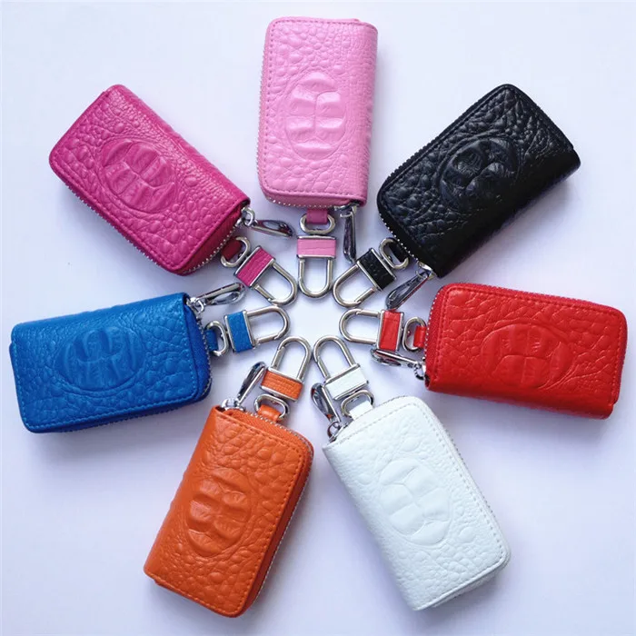 Mujer Hombre Cartera para Llaves Estuche Cartera Color a Elegir | eBay