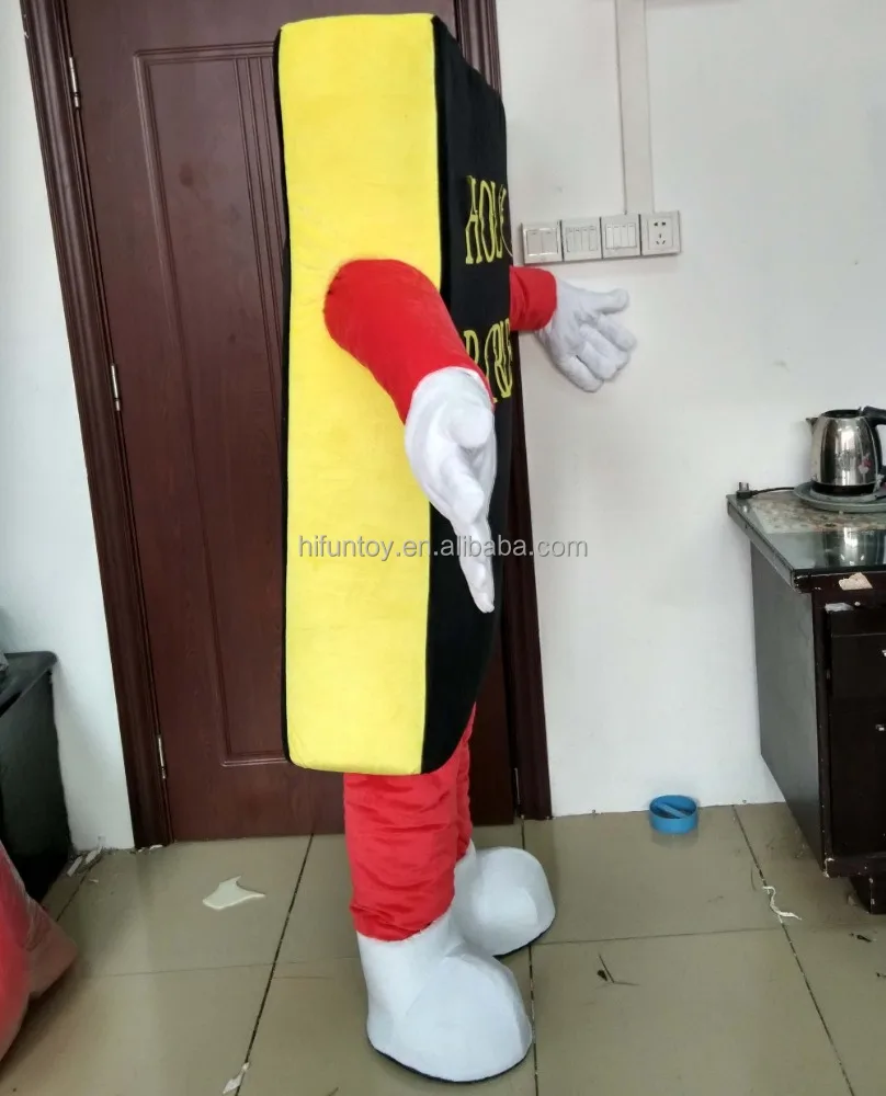 Source Funtoys adult hot dog mascot costume for advertising on m.