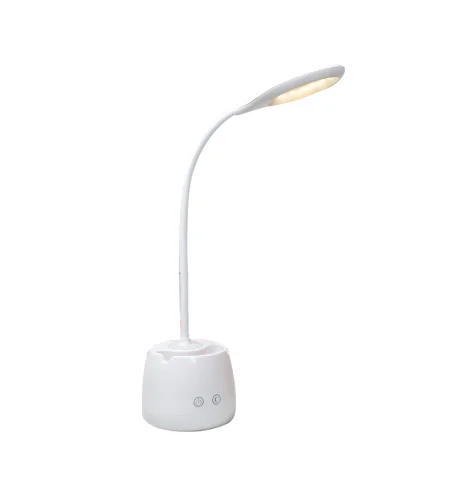 Modern Portable flexible rechargeable Dimmable LED Desk Lamp table light for reading studying with auto timer