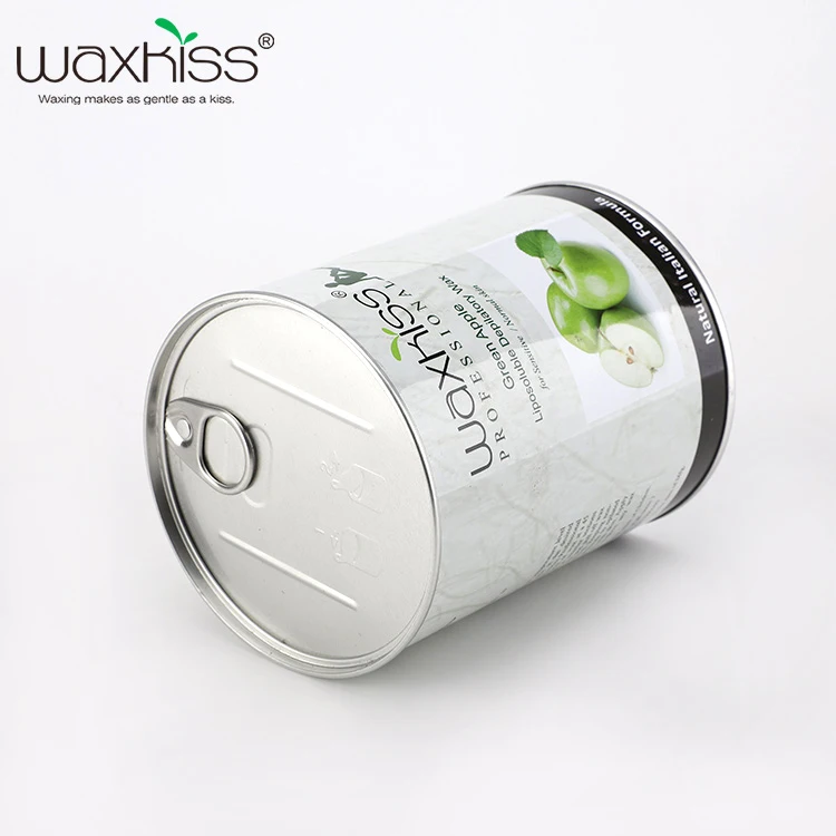 Воск WAXKISS в банке 800 г теплый воск для депиляции эластичный с приятным ароматом