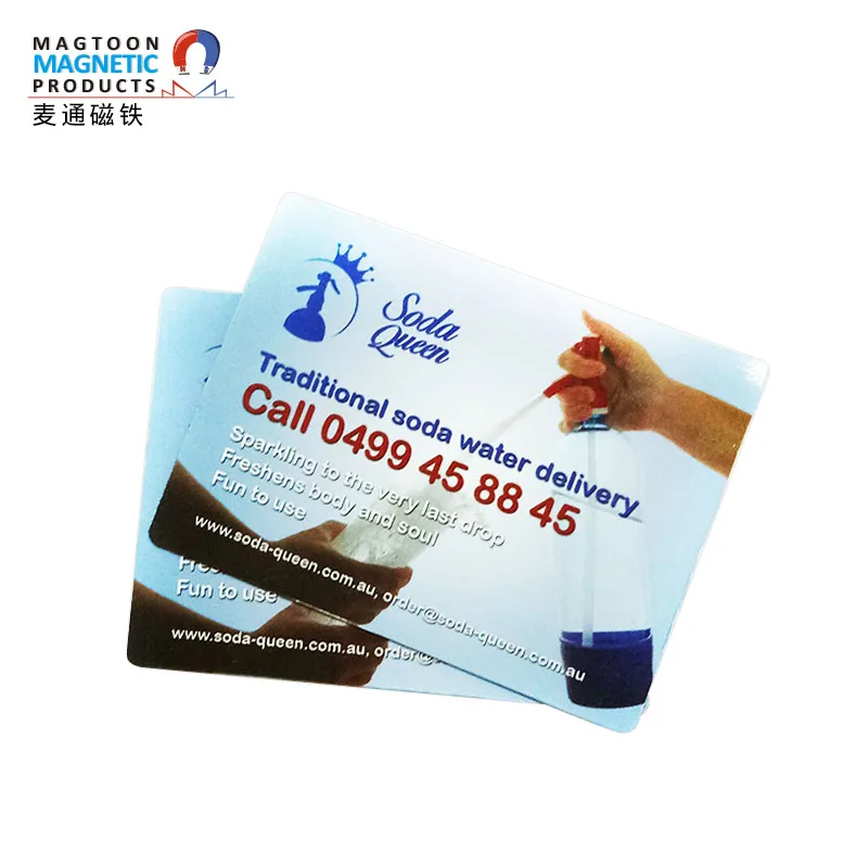 custom magnetic business cards