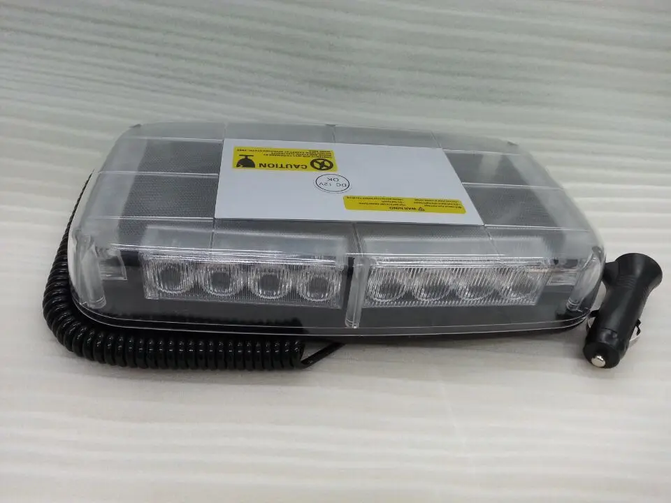 Светодиодная мини-световая балка 24 Вт, желтая аварийная световая балка