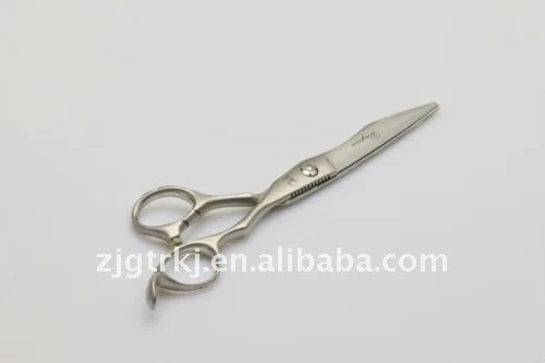 Профессиональные ножницы для стрижки волос 440c со стальными изогнутыми лезвиями