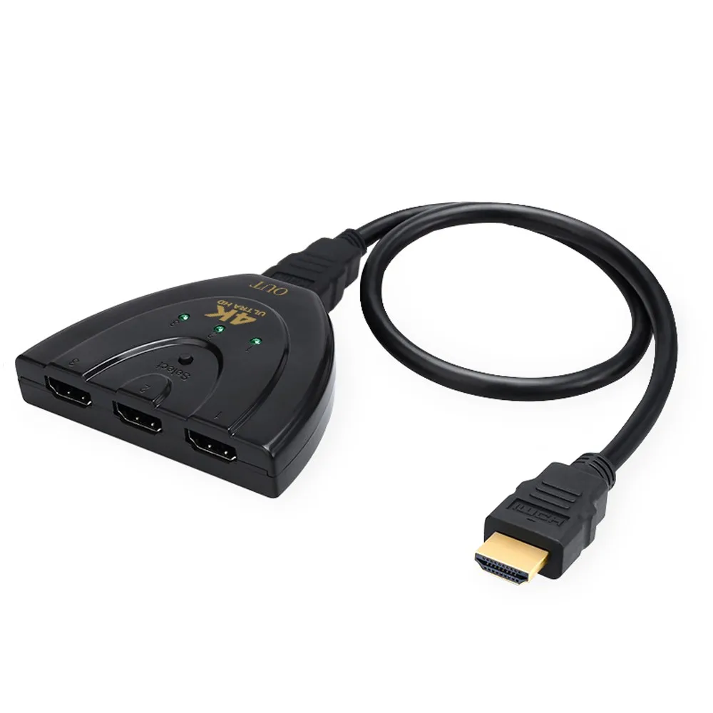 Hot Sale 4k*2k 3d Mini 3 Port 4k 