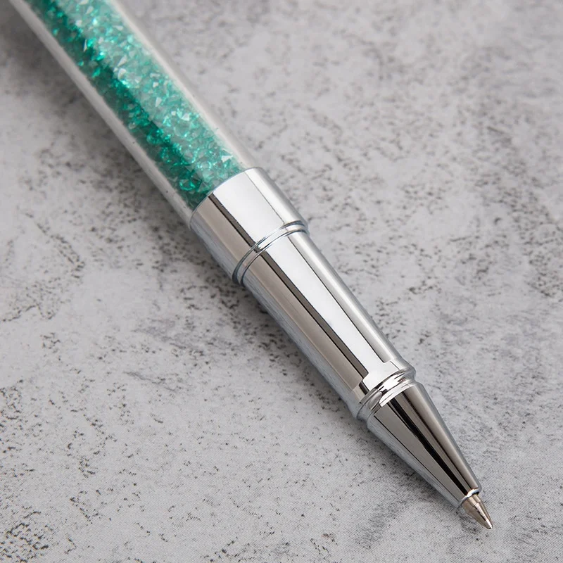 Блестящие ручки с выдвижными гелевыми чернилами