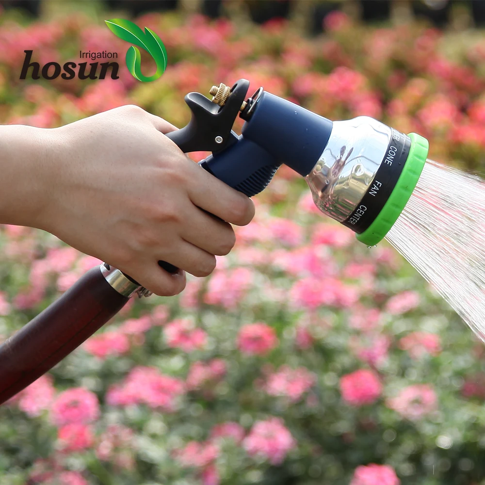 Устройство для распыления воды Hongchen небольшой портативный шланг с резиновым покрытием под давлением распылитель
