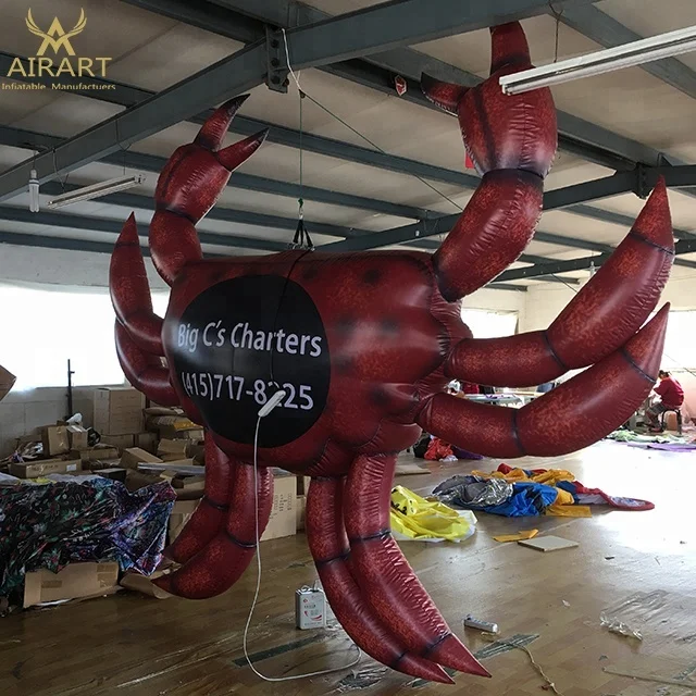 Advertising Inflatable Animal Events Giant Inflatable Crab