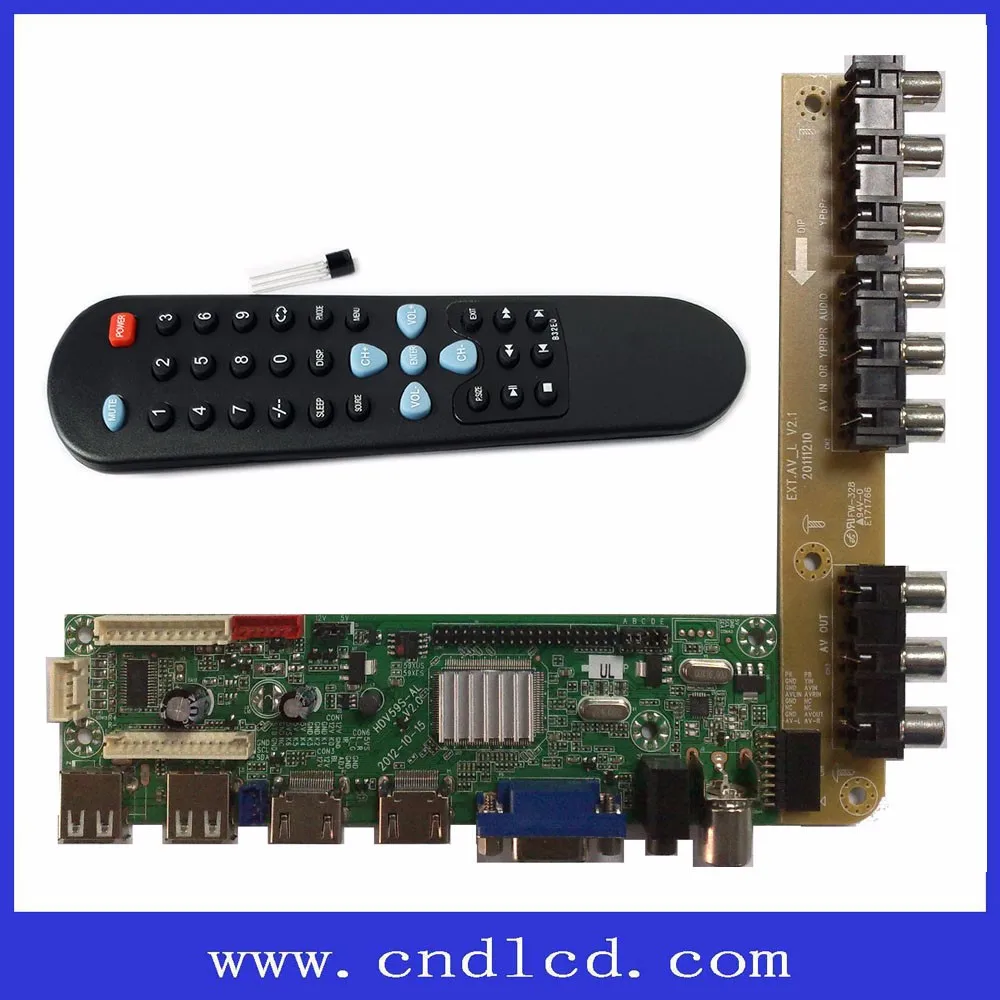 MSTAR solution Full HD LCD LED TV Board with 1920x1080 resolution