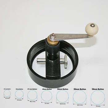 talent button metal adjustable circle paper