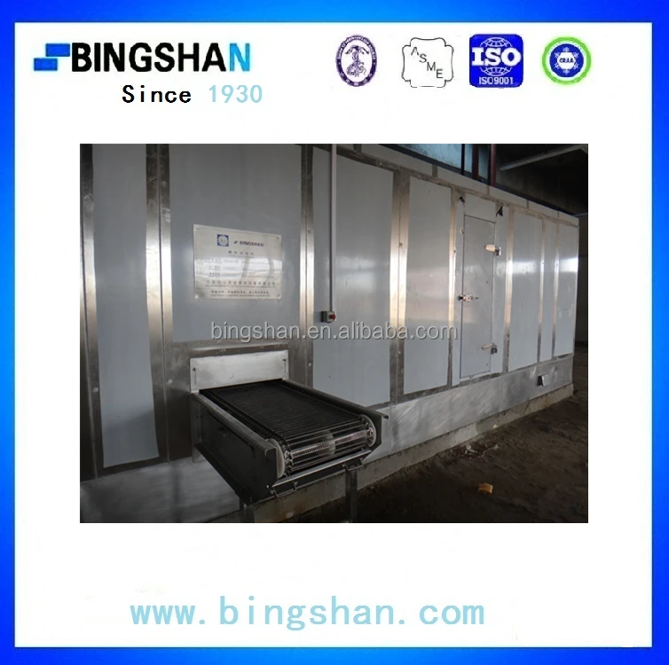 2000 кг новые технологии высокая эффективность туннель быстро морозильник IQF техники