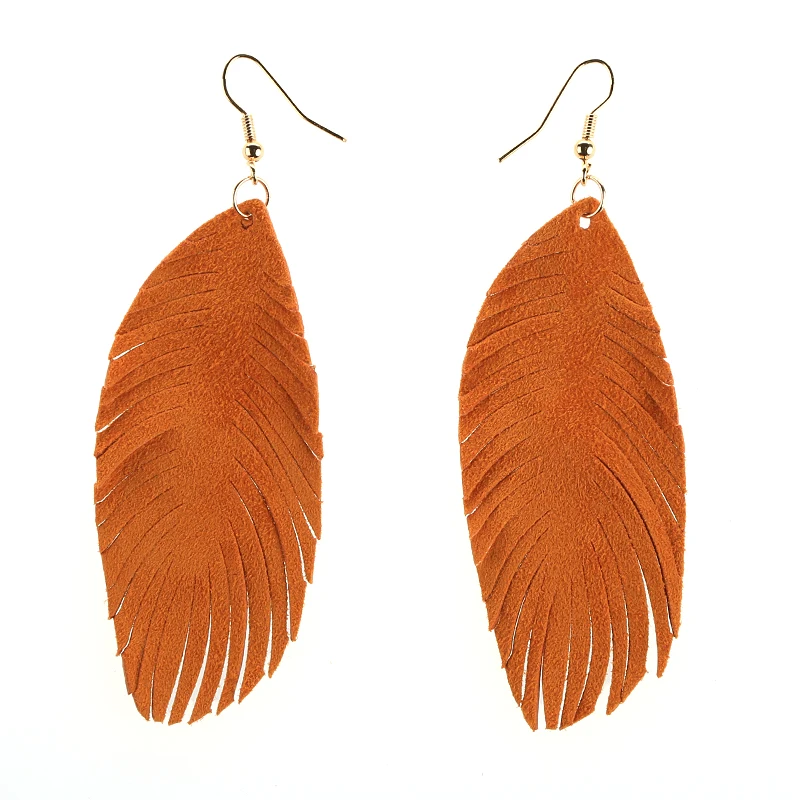 popular leather earrings