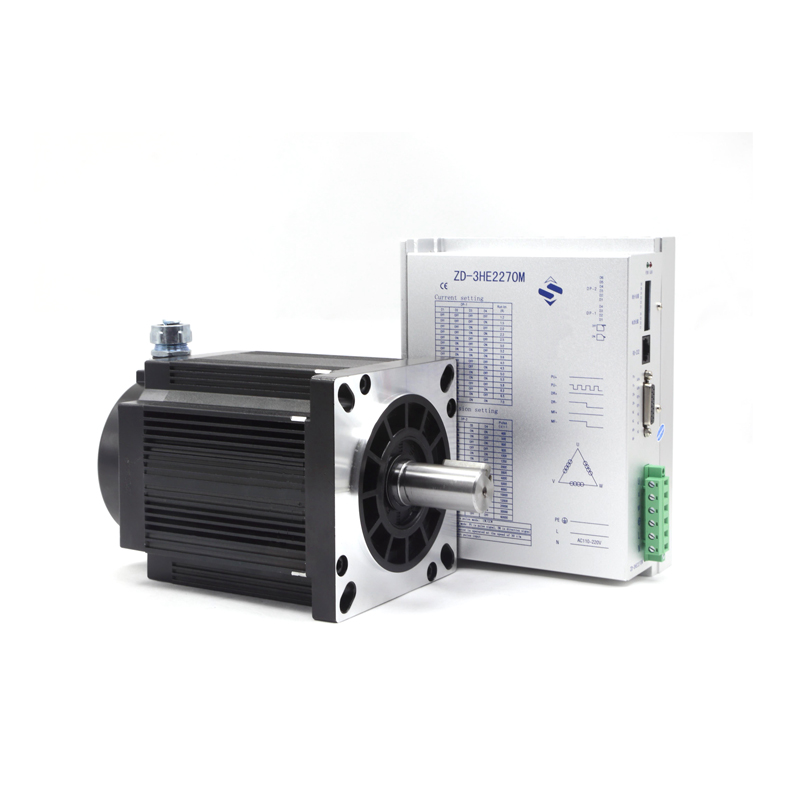 3 фазы nema52 130 мм 24Nm 6.8A шаговый двигатель 130HCY180AL3S с 2270 м Цифровой Драйвер