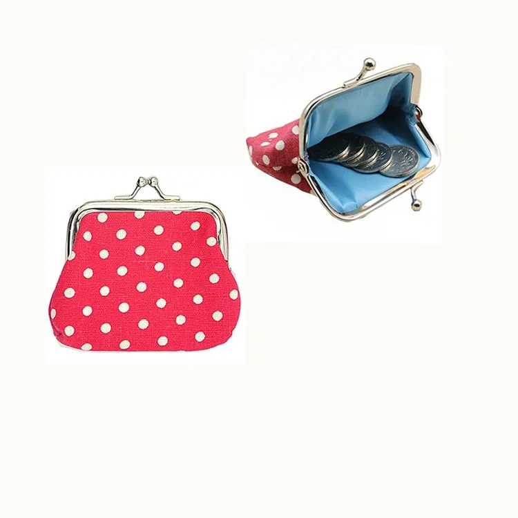 Холщовый Подарочный Кошелек для монет ювелирных изделий кошелек с застежкой