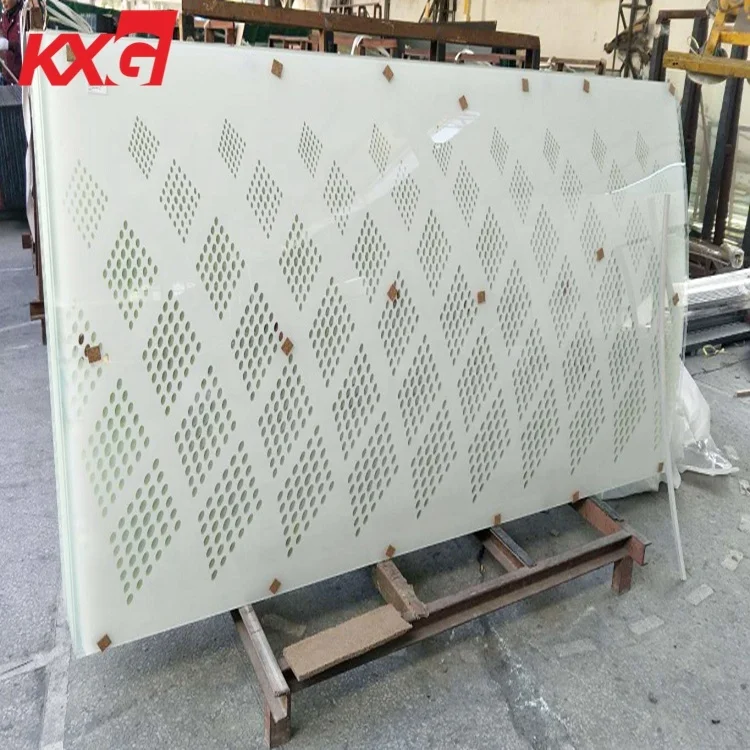 Custom Made Good Quality Digital Printing Tempered Glass for Door Art Glass