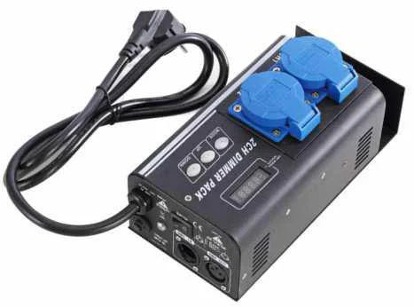 1kw/2kw With Digital DMX Address 2 Channels Dimmer Switch