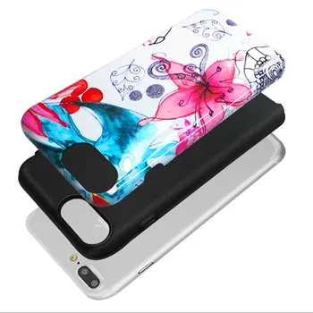 Custom TPU PC 2 IN 1 Sublimation Printing Phone Case For iPhone Models