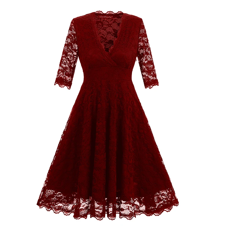 rockabilly prom dress