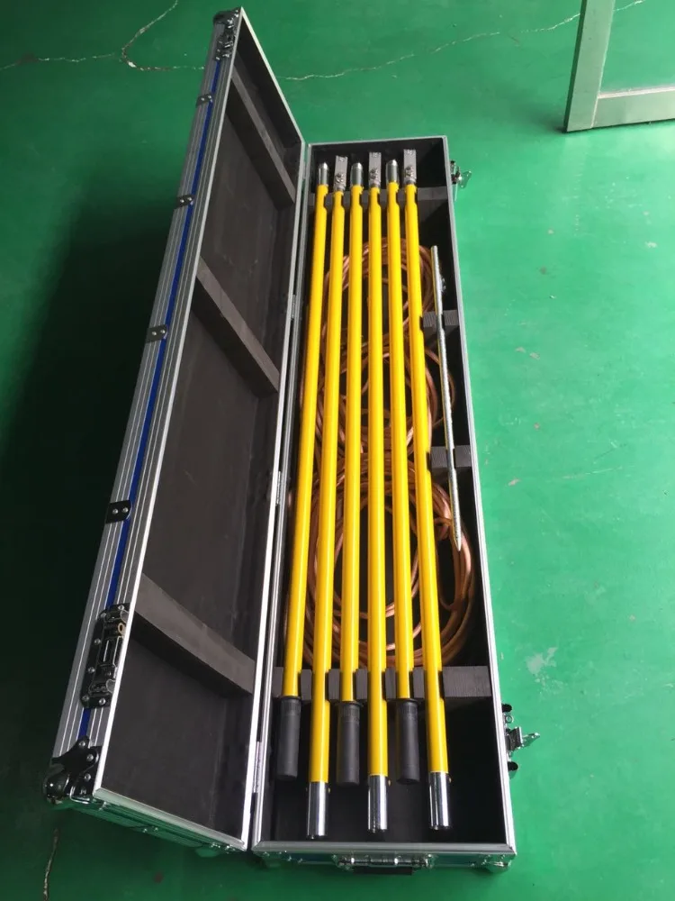 Grounding Clamp for High Voltage Electric Ground Rod Testing - Reliable ...
