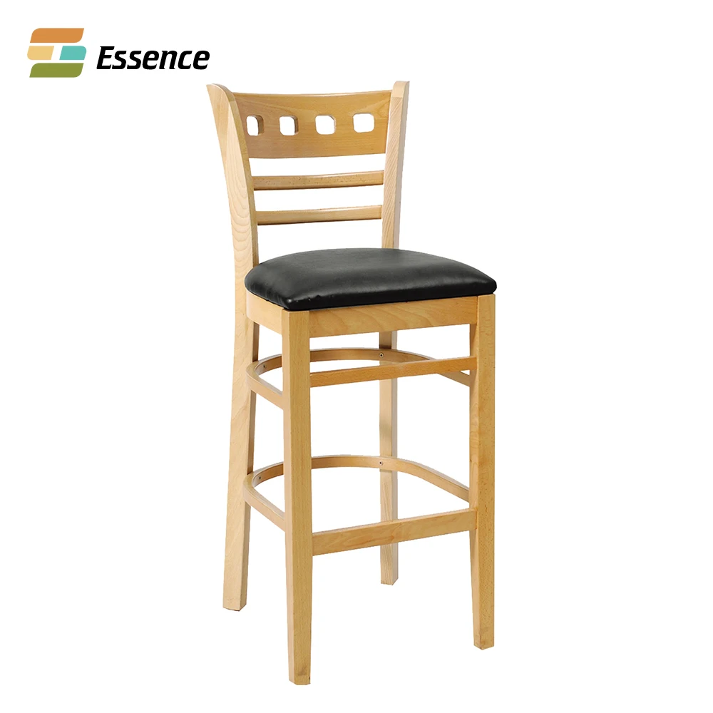 Cheap Price Modern Restaurant Furniture Used Wooden Bar Stools