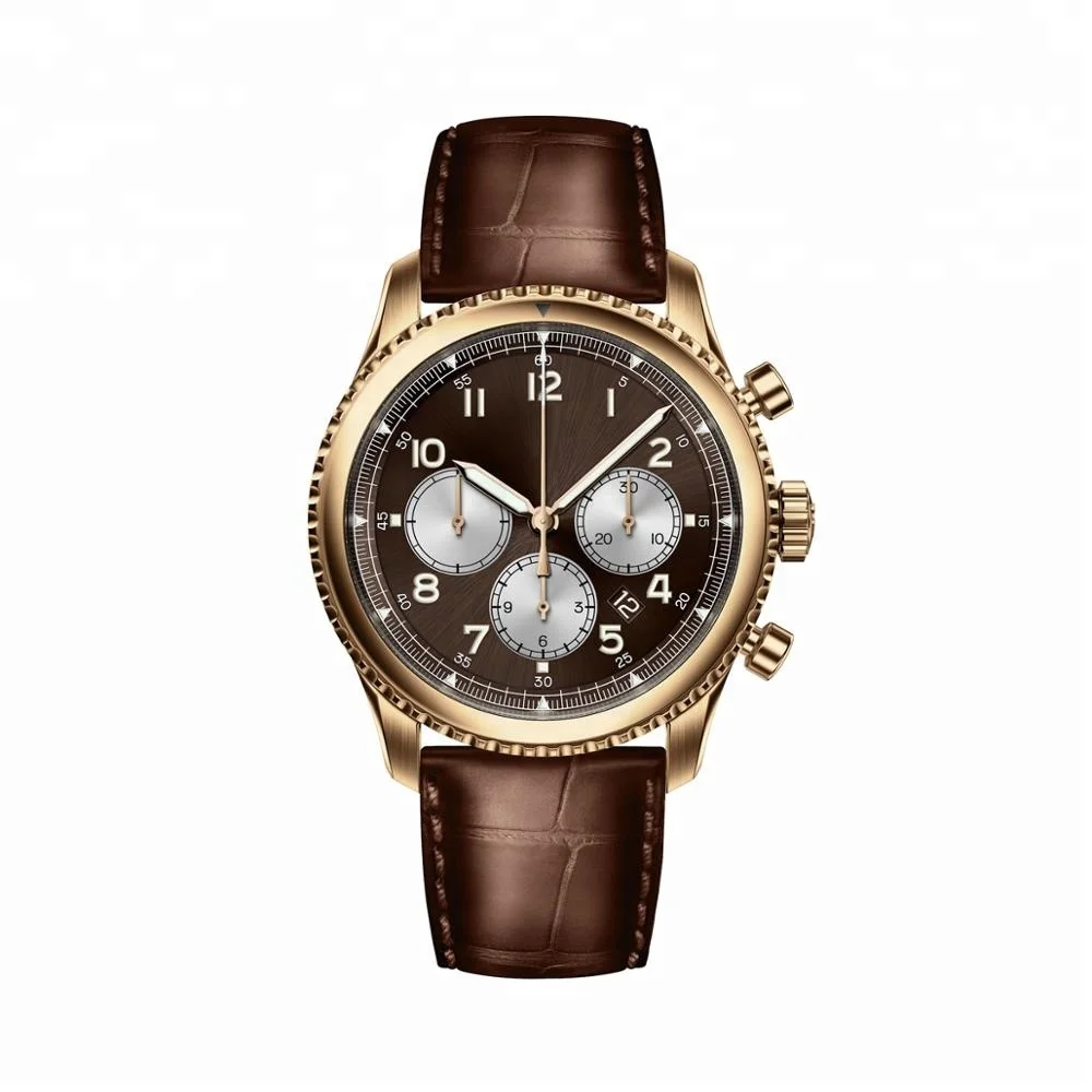 fashionable valuable stainless steel back multifunction watch