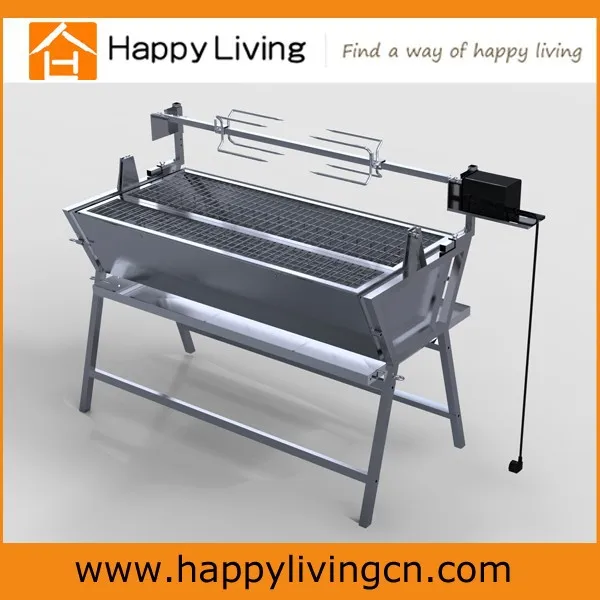 small charcoal spit roaster