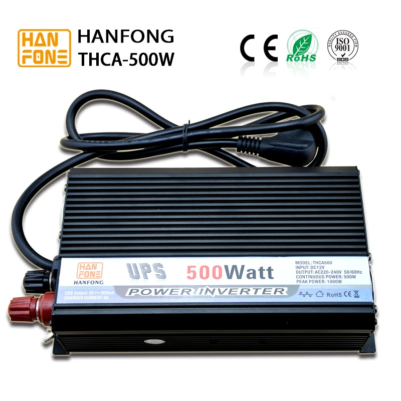 1000W-3000W Output Power and DC/AC Inverters Type 1000W Solar Inverter UPS Modified Power Converter With Charger