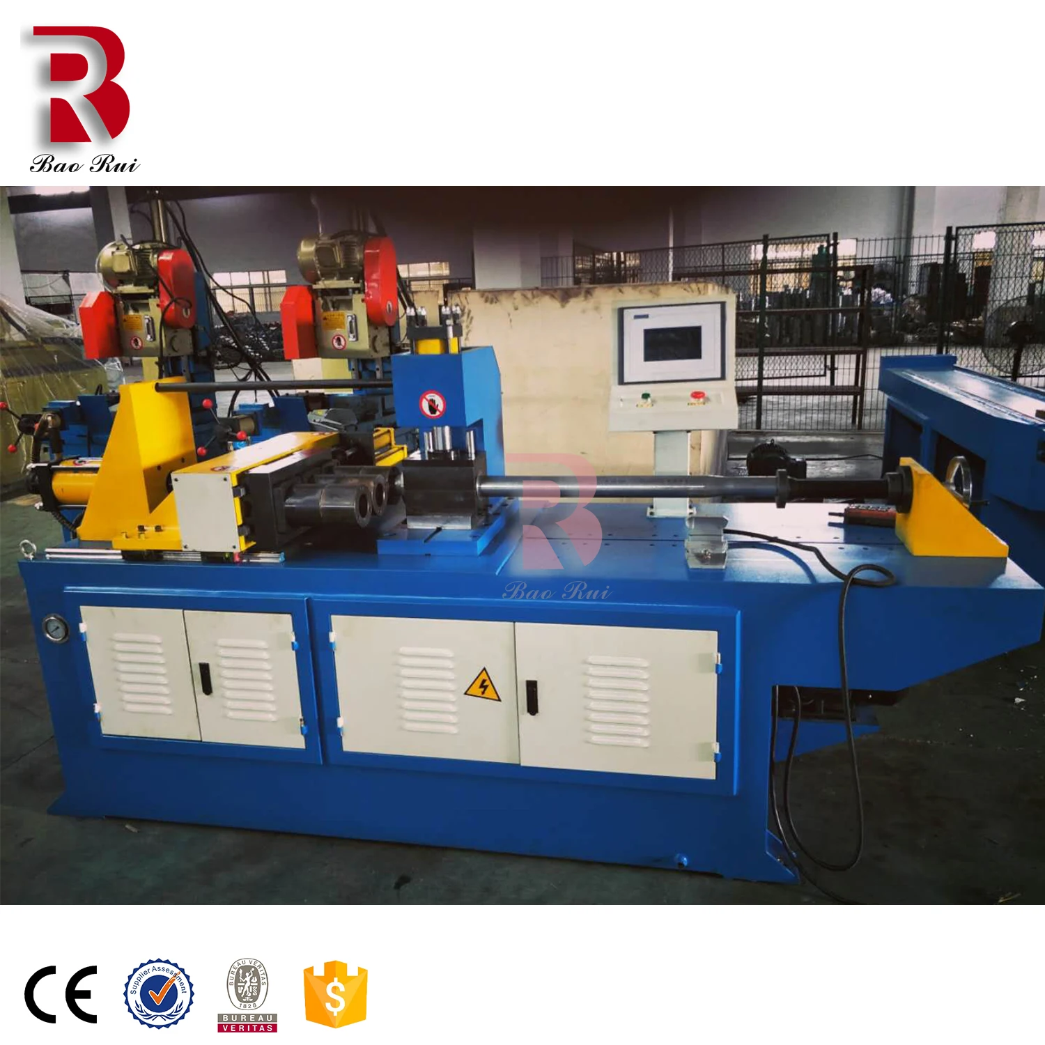 TM60NC PLC контрольный станок для резки труб/расширитель труб/Концевая формовочная машина