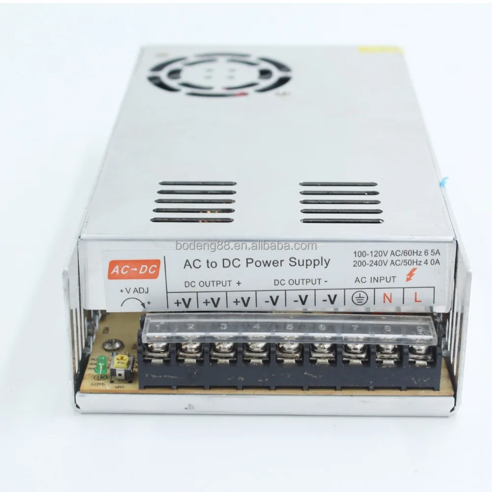 110-220 В импульсный источник питания 12 В 30 А 360 Вт, закрытый низкопрофильный импульсный источник питания с одним выходом