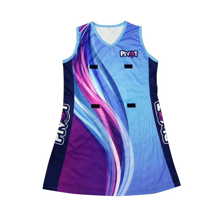 Custom Netball Uniforms Cheap Sublimated Netball Dress