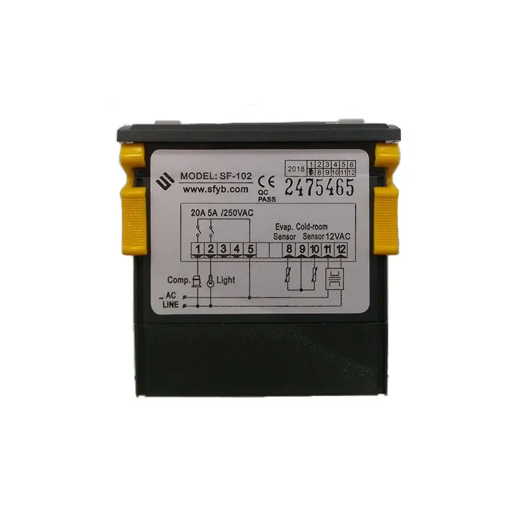 SF102 Mini Smart Freezer Digital Temperature Controller with Light Control 220V 24V 12V