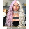 Mixed Pink Platinum Blonde