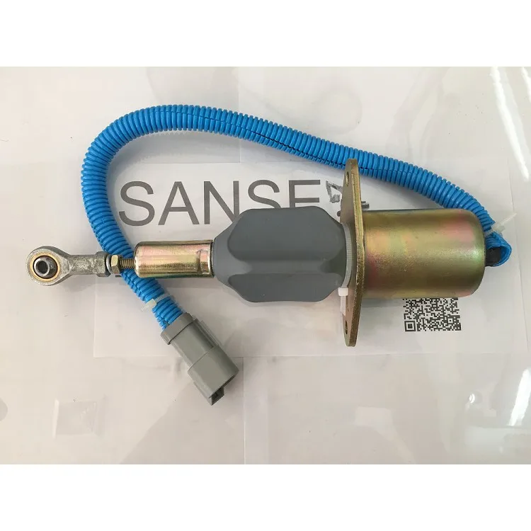 6008-15-9150 Diesel Engine Stop Switch for PC300LC-7 Excavator Flameout Solenoid , Stop Solenoid